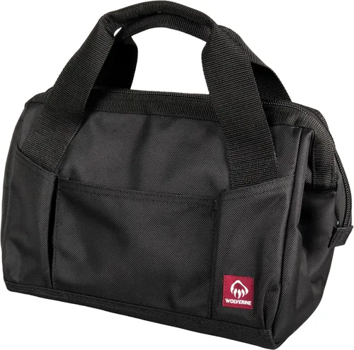 Vista 11 de WOLVERINE Tool Bag Tote Utility Roll Durable Nailhead Nylon, Adjustable Straps, and Versatile Pockets