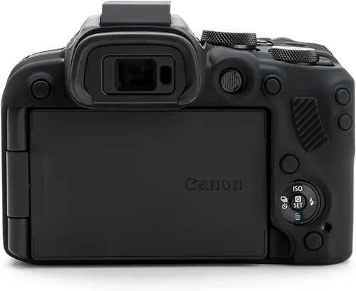 Vista 5 de Rieibi EOS R10 - Funda de silicona para cámara digital Canon eos R10 - Funda protectora de silicona para Canon R10 - Negro