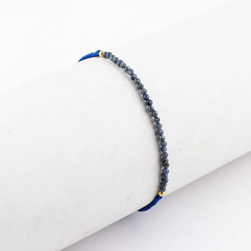 Vista 25 de Thecraftman - Pulsera trenzada de cuentas naturales, cristales energéticos, regalo para ella, pulsera de protección de hilo trenzado de mano