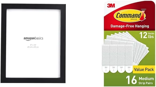 Vista 19 de Amazon Basics Marco rectangular para fotos, 5 x 7 pulgadas, paquete de 2, color negro