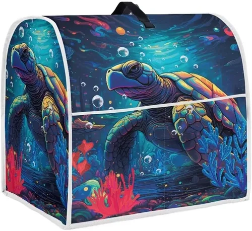Vista 11 de GLENLCWE 3D Frog Kitchen Aid - Funda para batidora de cocina, compatible con mezclador de cocina de 4.5 a 5 cuartos de galón, a prueba de polvo