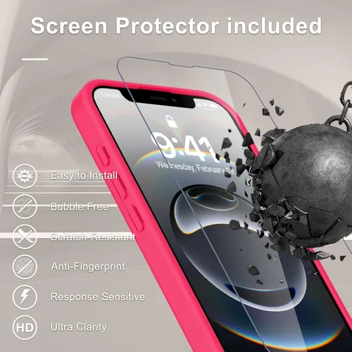 Vista 1298 de Funda para Google Pixel 10 Pro XL, cubierta magnética mate, color negro Fit for MagSafe, Screen Protector included, Shockproof Military Grade