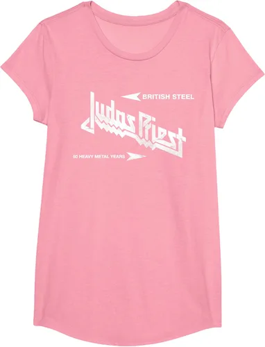 Vista 45 de Judas Priest Camiseta British Steel Negro