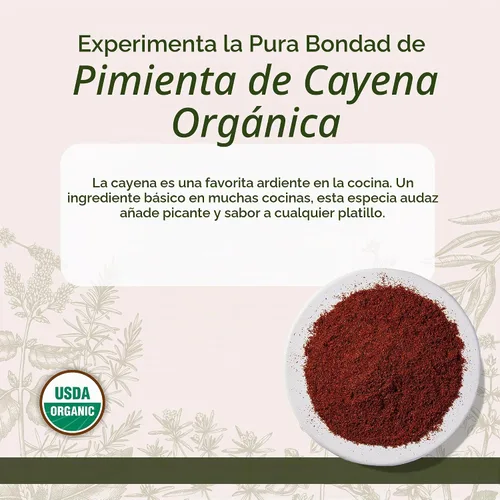 Vista 2 de Starwest Botanicals Pimienta de cayena orgánica en polvo 35,000 SHU, 1 libra (paquete de 1)