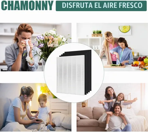 Vista 6 de Filtro de repuesto D480 True HEPA D4, compatible con purificador de aire Winix D480, comparado con el filtro Winix D4, número de artículo