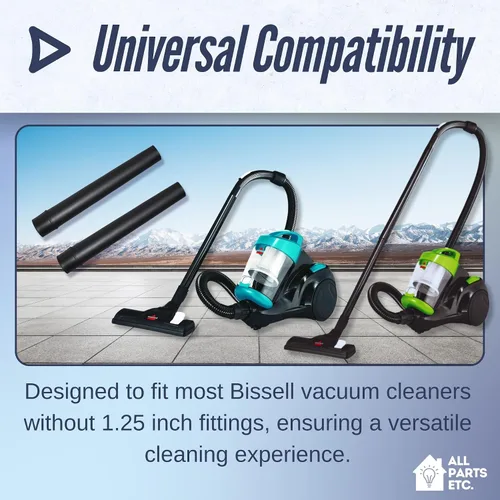 Vista 3 de Varitas de extensión de vacío para accesorios y accesorios de vacío Bissell, tubos de vacío de 16 pulgadas y piezas de repuesto compatibles