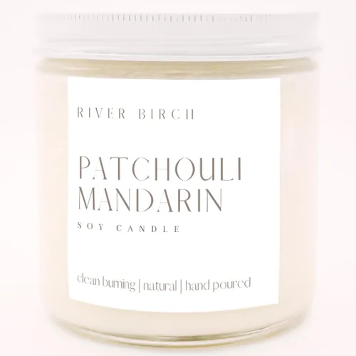 Vista 24 de River Birch Candles - Vela perfumada de almendra y miel Velas en tarro de ámbar de soja de primera calidad, totalmente naturales, no tóxicas, 8.5