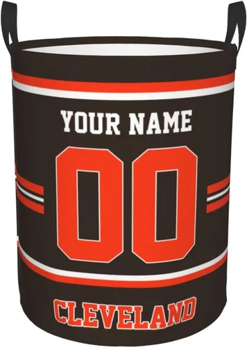 Vista 25 de Cesta de lavandería personalizada de Arizona, cesta de lavandería personalizada con nombre y número, cesta de almacenamiento plegable