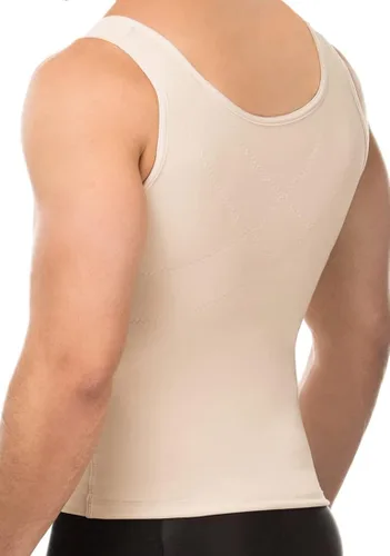 Vista 2 de Shapewear & Fajas USA Shapewear para hombre - Camiseta sin mangas que comprime tu torso fajas colombianas para hombre