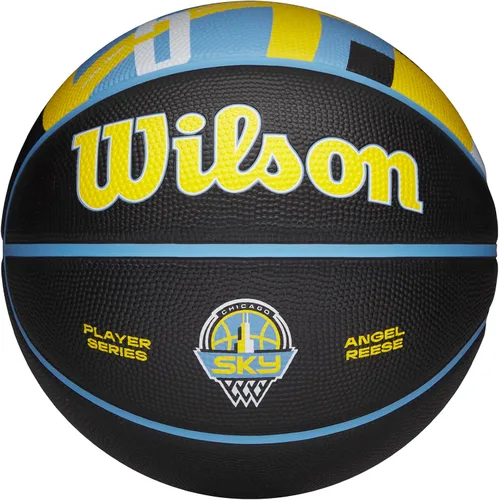 Vista 7 de Wilson WNBA Player Icon Basketballs Turquesa/Negro
