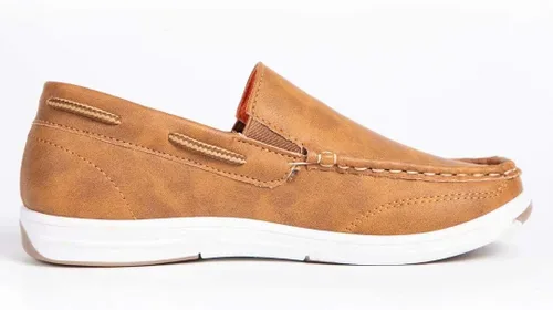 Vista 4 de Mocasines para niños, zapatos de barco casuales para niños, zapatos de vestir para niños