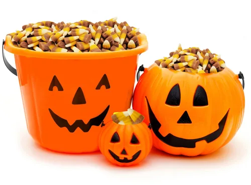 Vista 4 de Fruidles Golosinas de caramelo de maíz para Halloween, sin gluten, aperitivos divertidos y festivos (media libra)