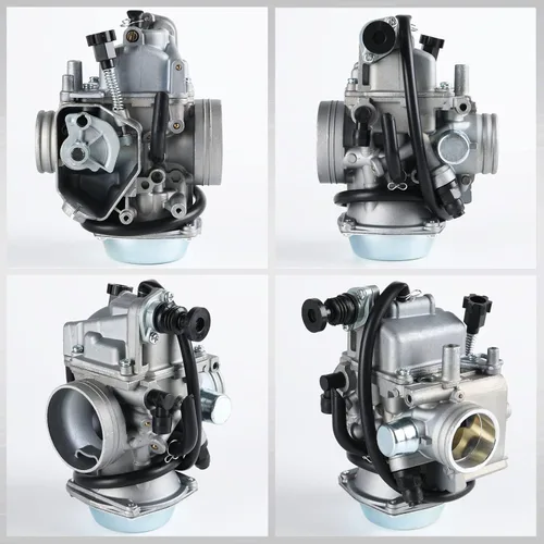 Vista 4 de Carburador FourTrax 300 para Honda TRX300 TRX350 Carb, Rancher 350, Foreman 400 450 con filtro de aire y aceite, cepillo de limpieza