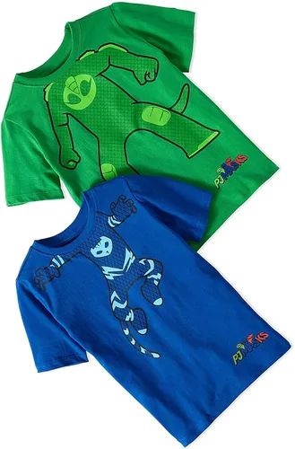 Vista 4 de PJ Masks PJMASKS Catboy Gekko - Camiseta de manga corta de manga corta