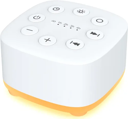 Vista 10 de Meditation Máquina de Ruido Blanco Máquina de Sonido 30 Sonidos Relajantes 12 Luz Nocturna 5 Temporizador de Apagado Automático Máquina de Sueño