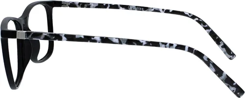 Vista 3 de OPULIZE Arc 2 Pack Gafas de lectura grandes Negro Marrón Estampado Hombres Mujeres RR66-12