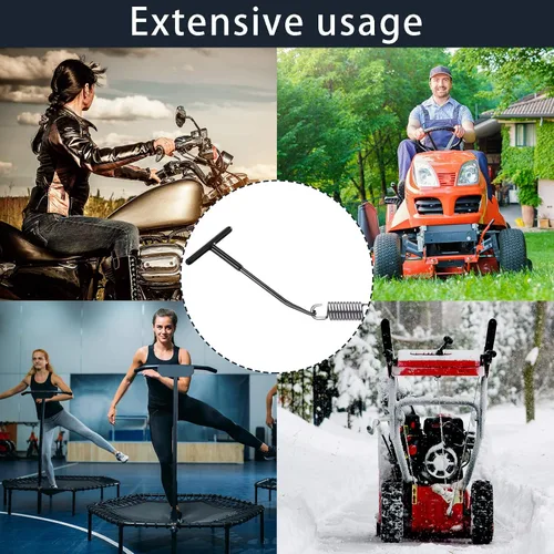 Vista 5 de 2 piezas de herramienta extractora de resortes de escape con ganchos, herramienta para ganchos, extracción de soportes de escape de motocicleta