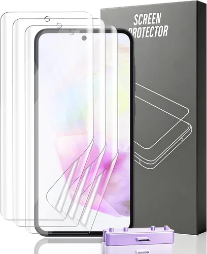 Vista 137 de 3 Pack for Amazfit Active 2 Screen Protector, Non-Tempered Glass Flexible Protection, HD Clear Protective Film