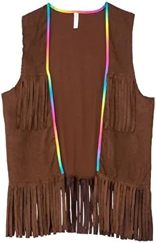 Vista 2 de 60s Hippie Vest