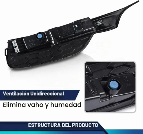 Vista 7 de PIT66 Luz antiniebla para parachoques delantero compatible con Honda Accord