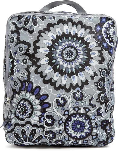 Vista 2 de Vera Bradley Conjunto de 3 piezas de cubo de embalaje de compresión para mujer, Medallón Tranquilo