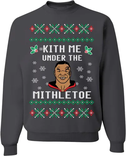 Vista 16 de Merry Chrithmith Ugly Christmas Sweater Unisex Crewneck Graphic Sweatshirt Negro Bitcheth