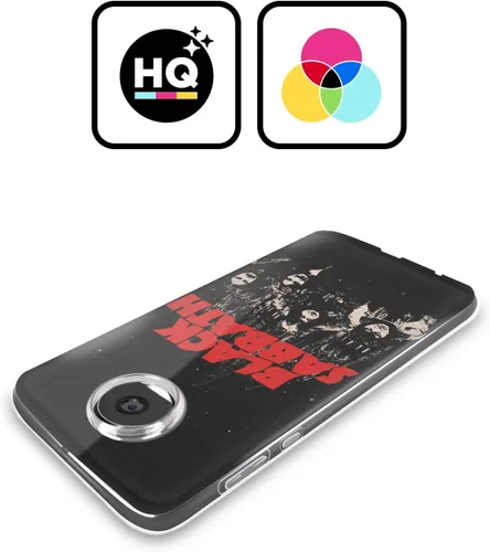 Vista 2 de Head Case Designs Funda de gel suave con licencia oficial de Black Sabbath Red Logo Key Art compatible con Moto E7 Power/Moto E7i Power