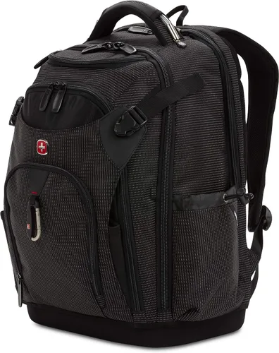 Vista 11 de SwissGear Mochila de bolsa de herramientas, se adapta hasta, Negro, Mediana