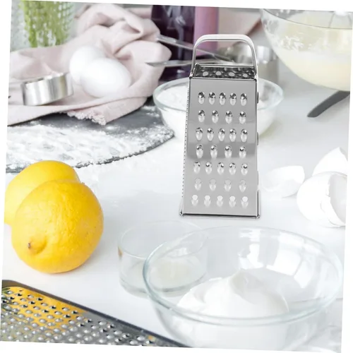 Vista 8 de Rallador de cuatro lados para cocina, cortador de alimentos, triturador de alimentos vegetales, trituradora de verduras, trituradora de verduras