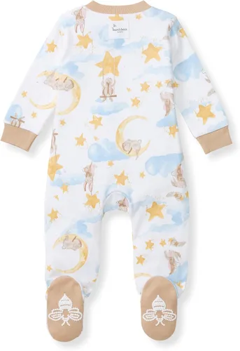Vista 87 de Burt's Bees Baby - Pijama de una pieza para bebé, mameluco para dormir y jugar, algodón 100% orgánico, cremallera frontal