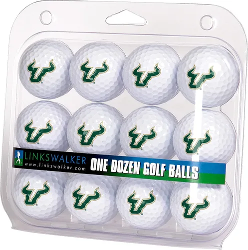 Vista 36 de LinksWalker Bolas de golf universitarias 12 bolas de regalo, tamaño reglamentario, bolas de 2 piezas
