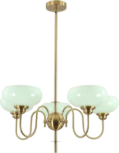 Vista 16 de BOKT Candelabro Francés de Oro y Blanco Moderno de 3 Luces para Comedor Sobre Mesa Candelabros Vintage para Vestíbulo Ajustables