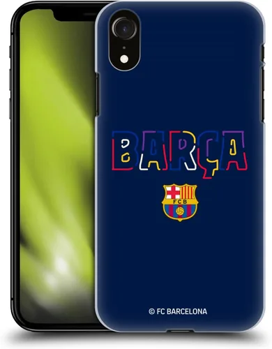 Vista 10 de Head Case Designs Funda rígida con licencia oficial del FC Barcelona Barca Crest Graphics compatible con Apple iPhone XR