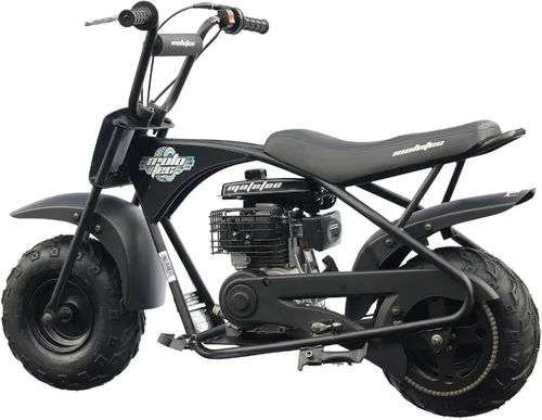 Vista 6 de MotoTec Mini bicicleta a gasolina de 105 cc y 3.5 HP, color negro (MT-MiniBike-105cc_Black)