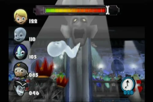 Vista 94 de Casper Scare School Spooky Sports Day - Nintendo Wii