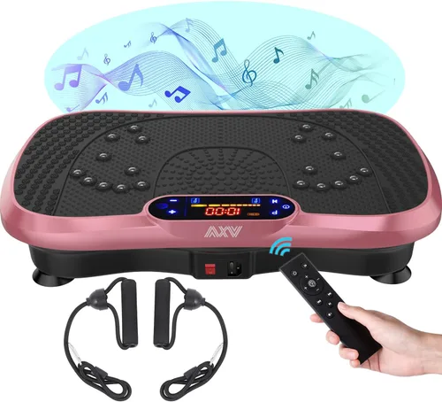 Vista 17 de AXV Placa de vibración para fitness, máquina de ejercicio, vibración, agitación, cuerpo completo, agitador, soporte vibrador, tabla para agitar