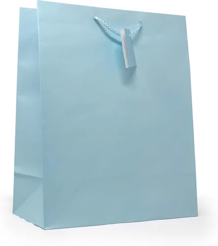 Vista 13 de allgala Bolsas de regalo, paquete de 12 bolsas de regalo grandes de 13 x 10 x 5.5 pulgadas con asas para cumpleaños, bodas, suministros de fiesta