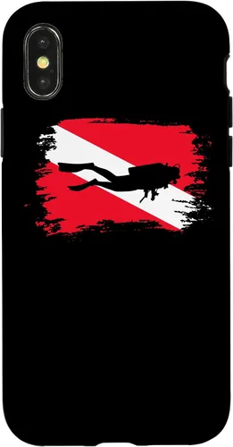 Vista 5 de Funda con bandera de buceo para iPhone 16