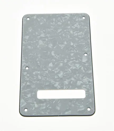 Vista 11 de KAISH ST/Strat Style Standard Guitarra Placa Trémolo Trem Cubierta para USA Strat/Stratocaster Abalone Pearl