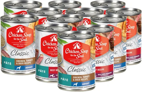 Vista 18 de Chicken Soup for The Soul All Natural Premium - Alimento húmedo para perros adultos, primer ingrediente de carne real, sin subproductos, pollo