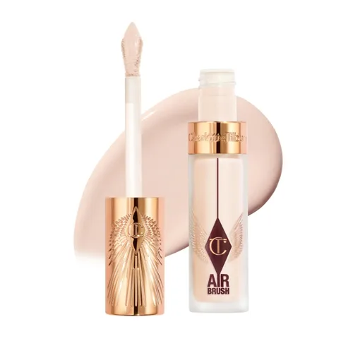 Vista 20 de Charlotte Tilbury AIRbrush Corrector de desenfoque impecable – Corrector para ojeras, manchas y más – Hidratante, cobertura completa con un acabado