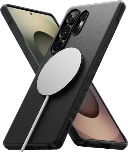 Vista 11 de Ringke Onyx Funda para Samsung Galaxy S24 FE [compatible con MagSafe] resistente al aceite y a la suciedad, protección mejorada del lente
