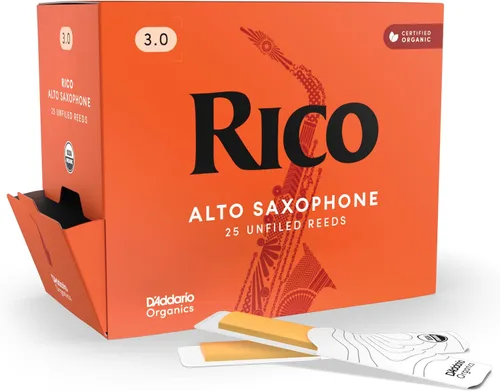 Vista 19 de Cañas para saxo tenor Rico