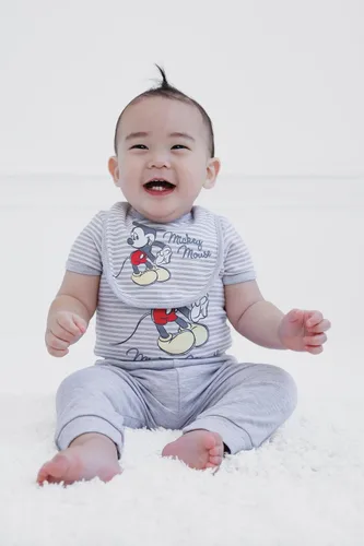 Vista 2 de Disney Mickey Mouse - Conjunto de 4 piezas para bebé recién nacido a bebé