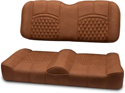 Vista 11 de MODZ® FS1 Custom Golf Cart Asiento Delantero para Yamaha Drive2 - [2017-Up] - [Añadir $40] - Base de óxido - Patrón Cobra