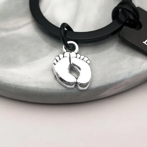 Vista 5 de Juego de llaveros de regalo de joyería de anuncio de embarazo, regalo para la madre para ser recién nacidos, regalos para mamá por primera vez