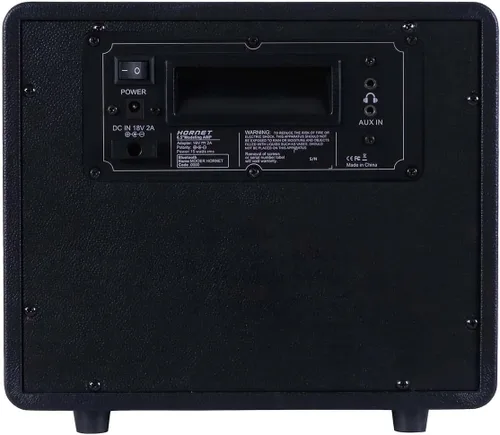 Vista 6 de MOOER Combo de amplificador de guitarra de 15 W, amplificador de práctica con 9 modelos de amplificador digital, altavoz de 6.5 pulgadas, Bluetooth
