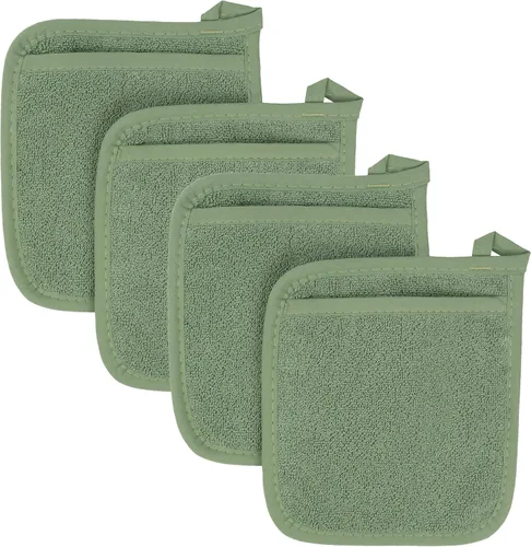 Vista 14 de RITZ Terry Pocket Mitt & Hot Pad: Unparalleled Heat Resistant, Durable 100% Cotton – Ergonomically Designed for Optimal Grip – Easy-Care Machine