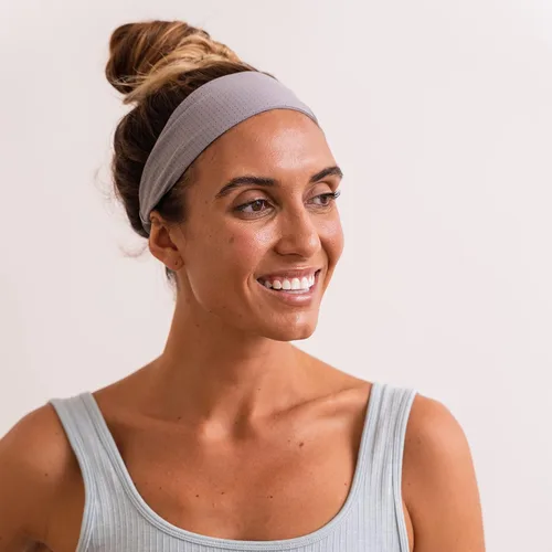 Vista 9 de FROG SAC Diademas deportivas para niñas, ajustables, antideslizantes, atléticas, deportivas, para mujeres, adolescentes, niñas, color negro, gris