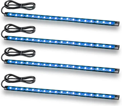 Vista 10 de Boaton Luces de navegación LED para barco marino, luces de pesca nocturna, sin taladrar, luces de arco para cubierta, luces de cortesía, luces